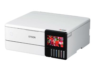 Wireless Photo Printer, EcoTank L8160, Inkjet, Colour, Inkjet Multifunctional Printer, A4, Wi-Fi, Grey