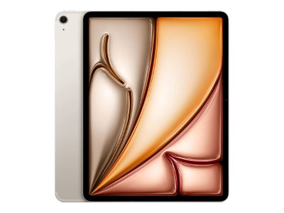 iPad Air Wi-Fi + Cellular, Starlight, 13 ", 2732 x 2048 pixels, IPS, Apple, 12 GB, M4, 128 GB, 3G, 4G, 5G, Wi-Fi, Front camera, 12 MP, Rear camera, Bluetooth, 6.0, iPadOS, 26