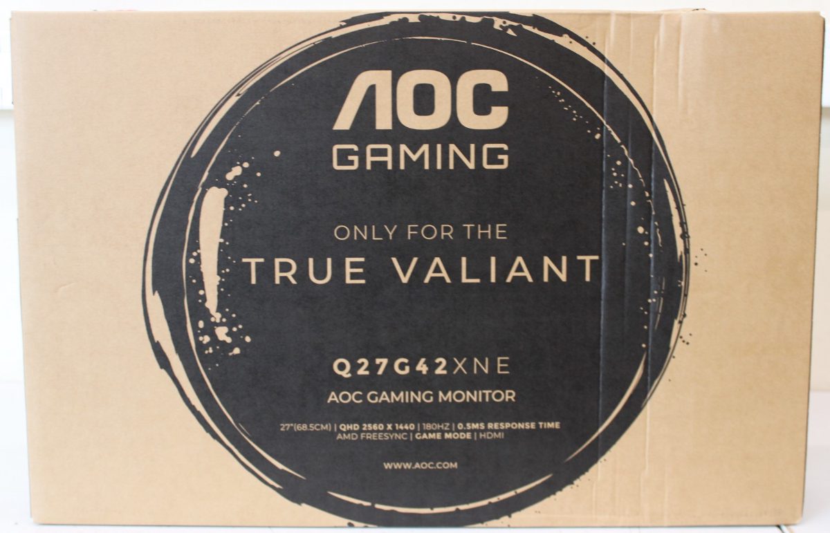 AOC Gaming Q27G42XNE 27", 2560x1440/1ms/300cd/m², HDMI, DisplayPort, Headphone Out, SALE OUT., AOC Q27G42XNE, 27 ", VA, QHD, 16:9, 180 Hz, 1 ms, 2560 x 1440 pixels, 300 cd/m², HDMI ports quantity 2, Black, Warranty 36 month(s)