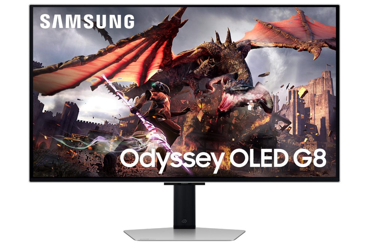 LS32DG802SUXDU, 32 ", OLED, 4K, 16:9, 240 Hz, 0.03 ms, 3840 x 2160 pixels, 200 cd/m², HDMI ports quantity 2, Silver