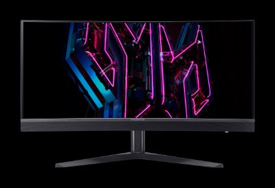 Acer Predator X34QXC Ergo OLED 86cm 34'' Curved 1800R WQHD ZeroFrame OLED 360Hz 21:9 0.03ms(GTG) 1300nits 2xHDMI(2.1) 2xDP 1xType-C MM Audio, Acer
