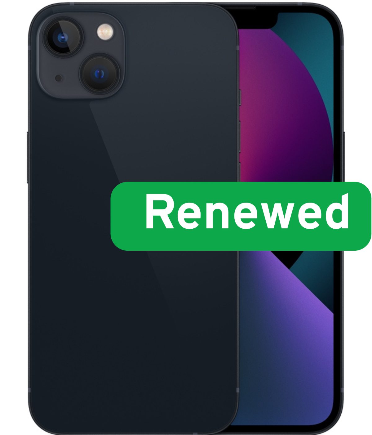 Apple Renewed Grade B, Apple iPhone 13, Midnight, 6.1 ", Super Retina XDR, A15 Bionic, 4 GB, 128 GB, iOS
