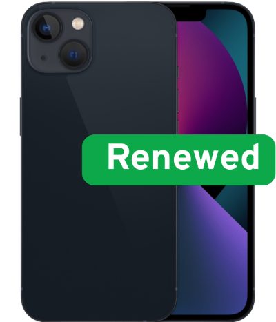 Apple Renewed Grade B, Apple iPhone 13, Midnight, 6.1 ", Super Retina XDR, A15 Bionic, 4 GB, 128 GB, iOS