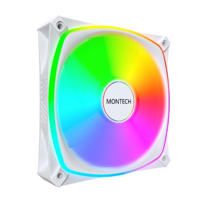 CASE FAN 120MM/RX120 PRO WHITE MONTECH