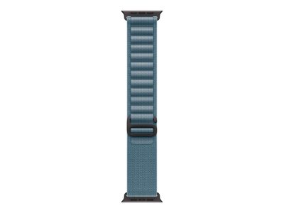 49mm Light Blue Alpine Loop - Large - Black Titanium Finish