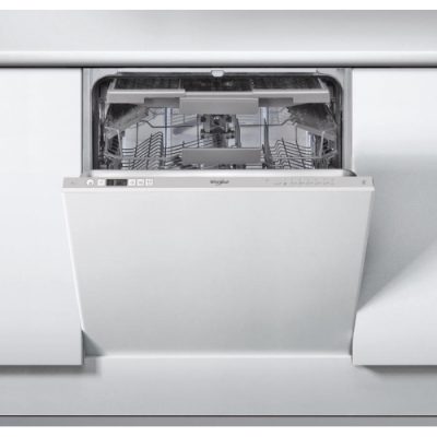Whirlpool Dishwasher, WIC 3C26 F, Built-in, Width 59.8 cm, Number of place settings 14, Number of programs 8, Energy efficiency class E, White