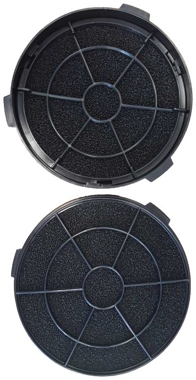 Hood accessory, Active Charcoal filter 02859398, Active Charcoal filter, Quantity per pack 2 pcs, for FENIX/SIRIN/LEGEN/SYGMA/SELENA/GAMMA/GOYA/THALASSA/ATENEA/BETA/GC DUAL/GP/GL/GT PLUS, GCX