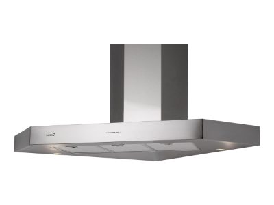 Hood, ANGOLO BOX, Wall mounted, Energy efficiency class A, Width 100 cm, 850 m³/h, Mechanical control, LED, Stainless steel