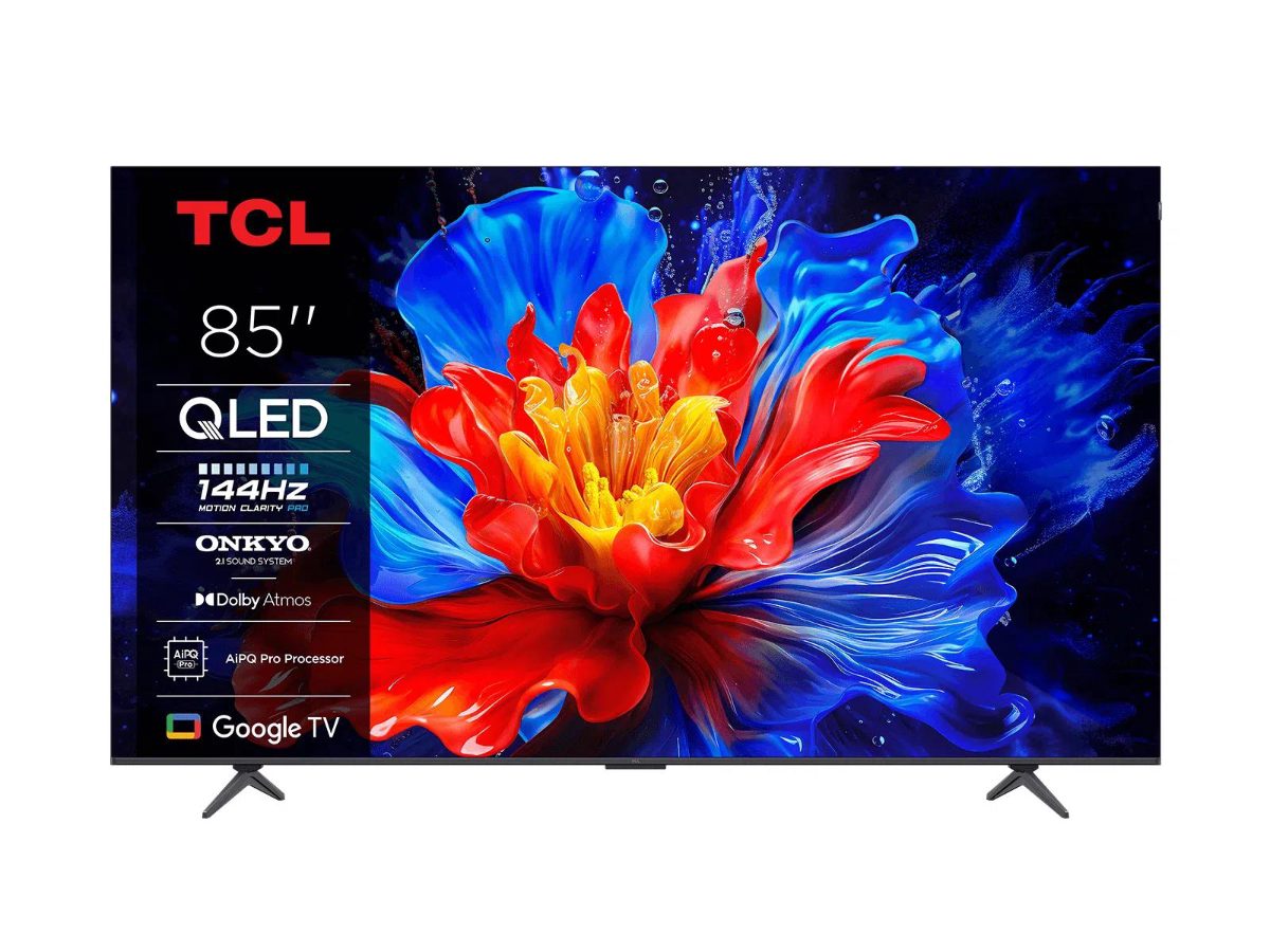 TV Set, TCL, 85 ", 4K Ultra HD, 3840 x 2160 pixels, Flat, 16:9, QLED, 85P89K