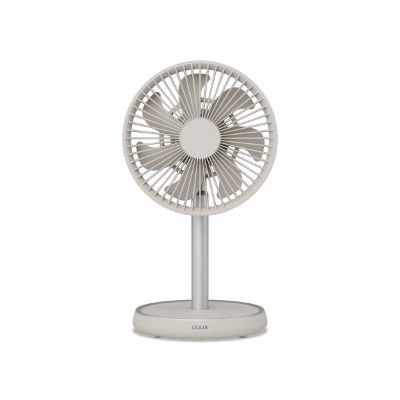 Duux Fan, Rize Flex, Stand Fan, 10 W, Diameter 21 cm, Number of speeds 4, Oscillation, Greige