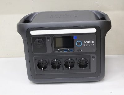 Anker SOLIX C1000X Portable Power Station 1056 Wh, 1800W, SALE OUT. Anker Solix Portable Power Station 1056 Wh, 1800W, SOLIX C1000X, DAMAGED PACKAGING, SCRATCHED ON BACK