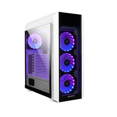 Case, CHIEFTEC, ATX/micro ATX/Mini-ITX, White, Midi Tower, PC, GL-03W-OP