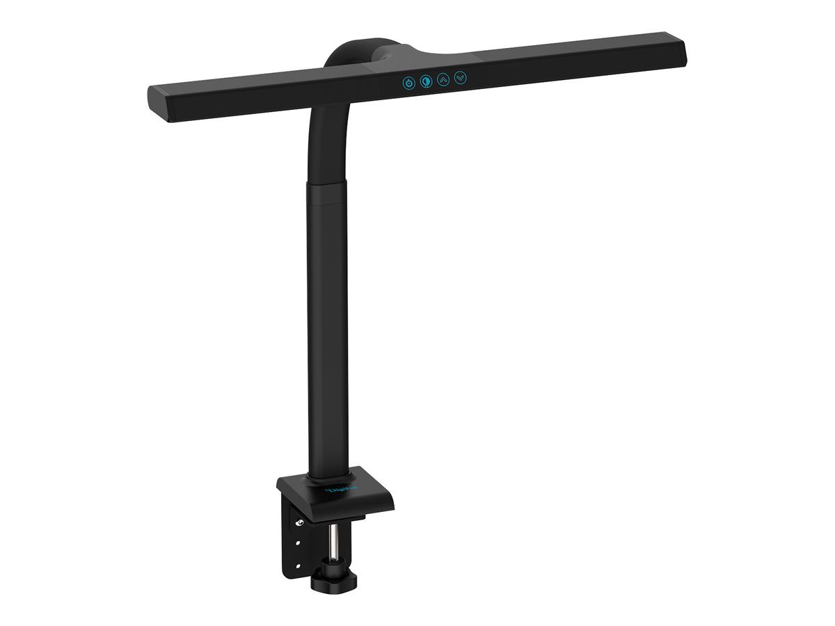 Digitus LED Desk Lamp, 50 cm, Black, DA-90490, 1025 lm, 7 W, 3000-6500 K, Warm to cold white light, LED lamp, 10 V