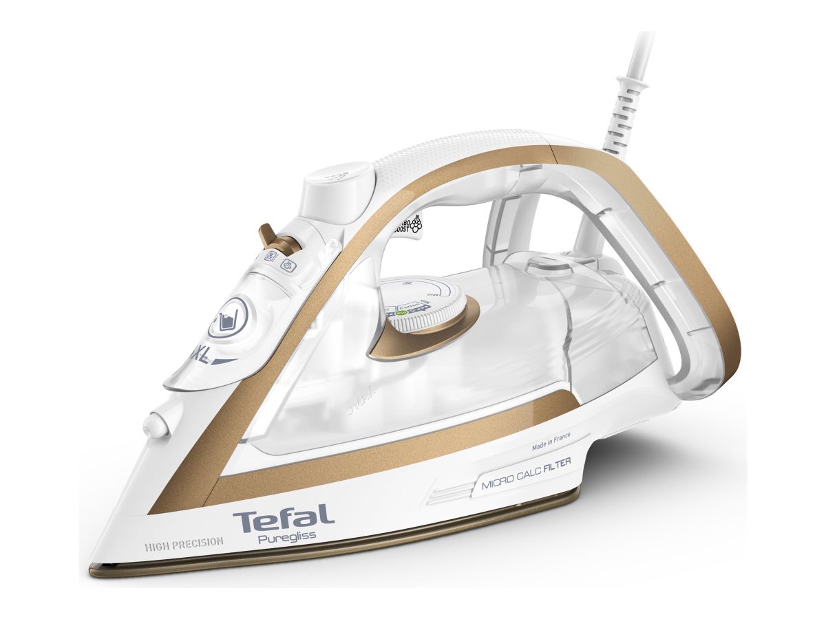 TEFAL FV8042E0 Ultimate Pure, Steam Iron, 2900 W, Water tank capacity 270 ml, Continuous steam 50 g/min, Steam boost performance 270 g/min
