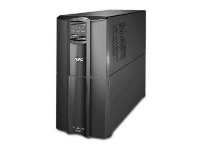 Schneider Electric Smart-UPS, Tower, SmartConnect port + SmartSlot, AVR, LCD, SMT3000IC, 3000 VA, 2700 W