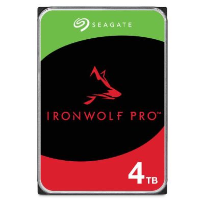 HDD, SEAGATE, IronWolf Pro, 4TB, SATA, 256 MB, 7200 rpm, 3,5", ST4000NT001