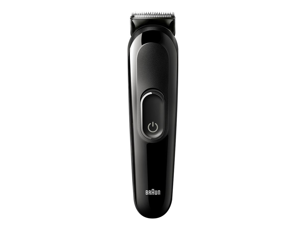 Braun Trimmer, 6-in-1 Style Kit 3 MGK3410, Cordless, Number of length steps 13, Black