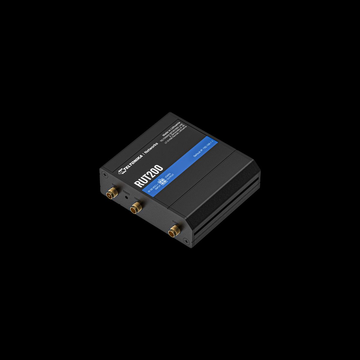 LTE Cat 4 Router, RUT200, 802.11n, 10/100 Mbit/s, Ethernet LAN (RJ-45) ports 2, Mesh Support No, MU-MiMO No, No mobile broadband