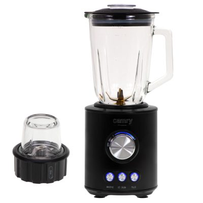 Camry Blender, CR 4088, Tabletop, 1800 W, Jar material Glass, Jar capacity 1.5 L, Ice crushing, Piano Black