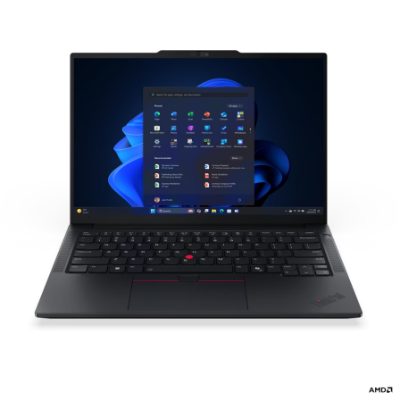 Lenovo ThinkPad E14 G8 AMD, Black, 14 ", IPS, WUXGA, 1920 x 1200 pixels, Anti-glare, AMD Ryzen AI 7, 345, 16 GB, SODIMM DDR5, Solid-state drive capacity 512 GB, AMD Radeon 820M Graphics, Windows 11 Pro, 802.11be, Bluetooth version 5.4, Keyboard language English, Keyboard backlit, Warranty 36 month(s), Battery warranty 12 month(s)