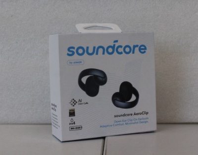 Anker Soundcore AeroClip Open-Ears, Black, SALE OUT. Anker Soundcore Open-Ear Clip-On Earbuds with Adaptive Comfort, AeroClip, DEMO