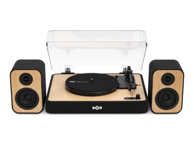 Marley Turntable with speakers, Revolution, Bluetooth In/Out