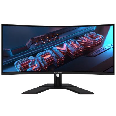 GS34WQCA, 34 ", VA, WQHD, 120 Hz, 1 ms, 3440 x 1440 pixels, 300 cd/m², HDMI ports quantity 2, Black