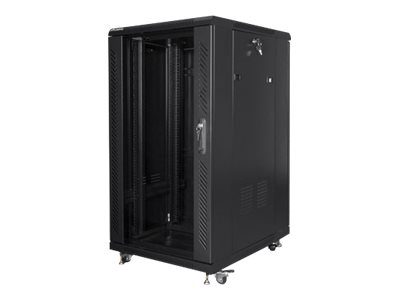 Rack cabinet 19" free-standing 22U/600x800 (flat pack), FF01-6822-12B, Black