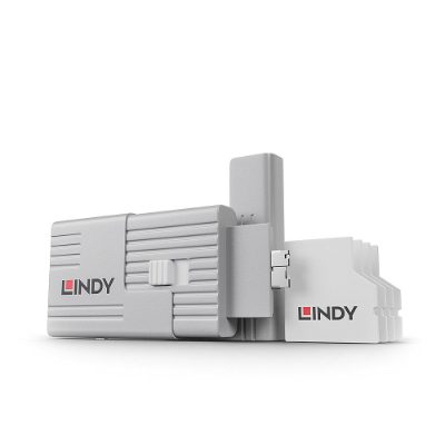 SD PORT BLOCKER KEY/WHITE PACK4 40478 LINDY