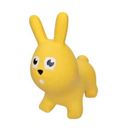 Gerardo's Toys lēkāšanas rotaļlieta, zaķis, dzeltens