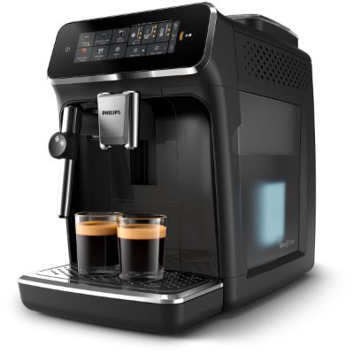PHILIPS 3300 sērijas Espresso kafijas automāts, melns