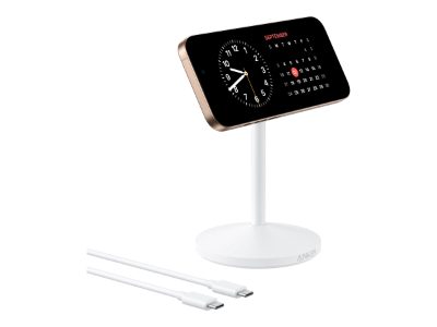 Anker MagGo Wireless Charger Single Stand White