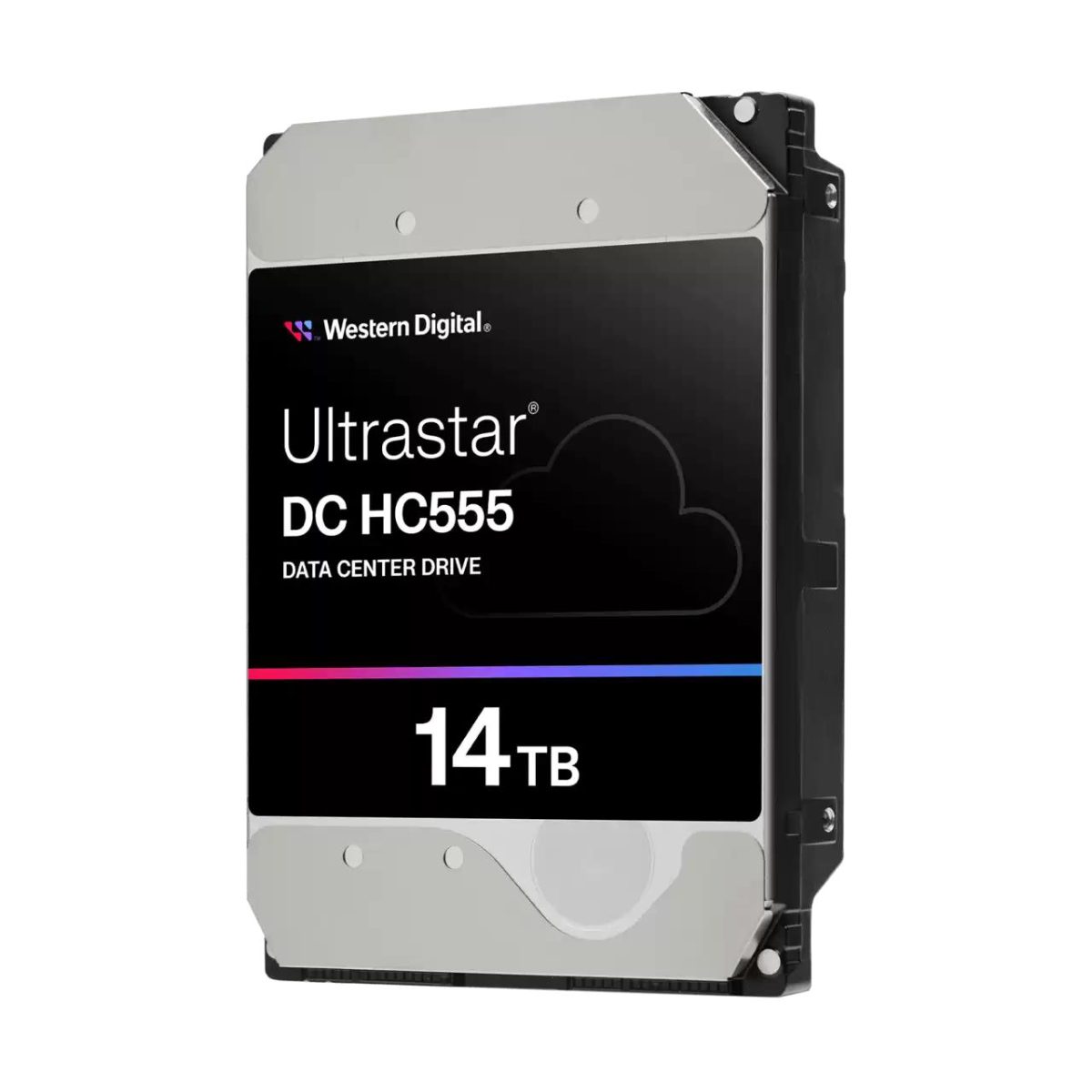 HDD, WESTERN DIGITAL, Serial ATA III, 3.5 ", Buffer 512 MB, 7200 RPM, 14 TB, Ultrastar DC HC555, 0B48721