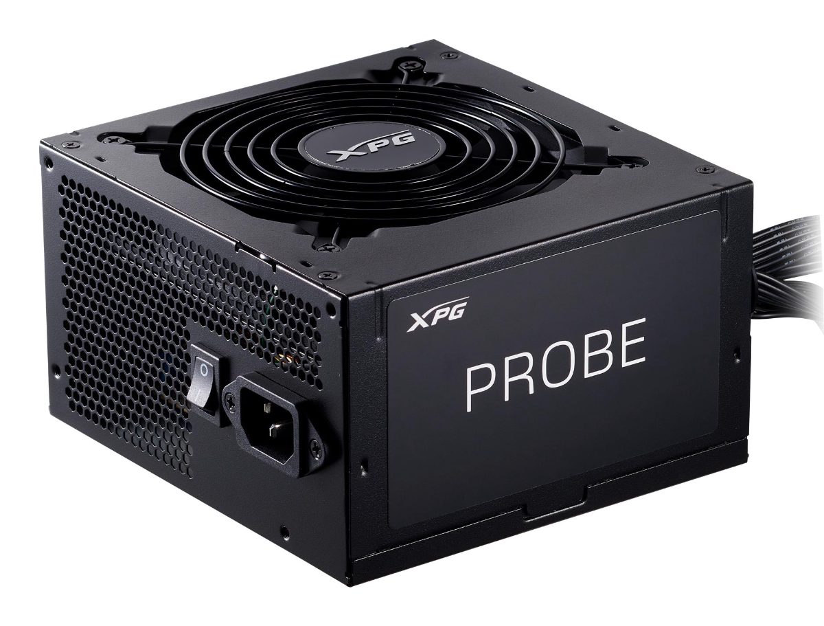 Power Supply, ADATA, PROBE BRONZE Power Supply, 700 Watts, Efficiency 80 PLUS BRONZE, PFC Active, MTBF 100000 hours, PROBE700B-BKCEU