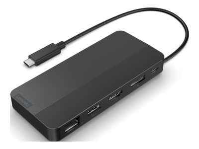 USB-C Dual Display Travel Dock with Adapter, 40B90100EU, Ethernet LAN (RJ-45) ports 1, DisplayPorts quantity 1, USB 3.0 (3.1 Gen 1) ports quantity 1 x USB-A 10 Gbps, 2 x USB-C 10 Gbps, HDMI ports quantity 1, 65 W, Warranty 36 month(s)