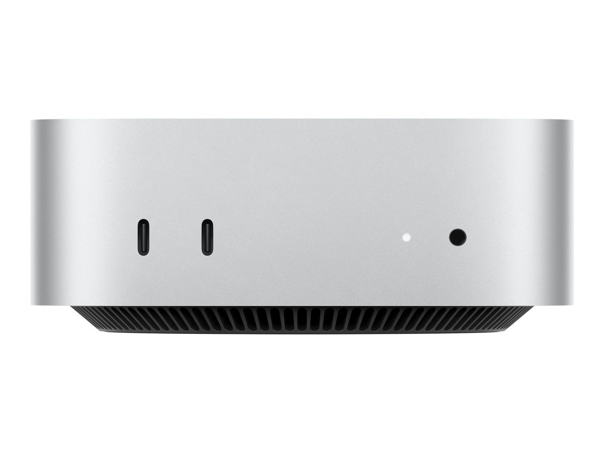 Apple Mac, Mini, Desktop, Apple M4, Internal memory 16 GB, Solid-state drive capacity 512 GB, No Optical Drive, Keyboard language No keyboard, macOS