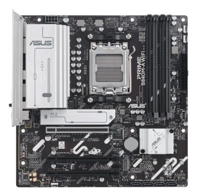 Asus PRIME B840M-A WIFI, Processor family AMD, Processor socket AM5, DDR5 SDRAM, Supported hard disk drive interfaces SATA, M.2, Number of SATA connectors 4