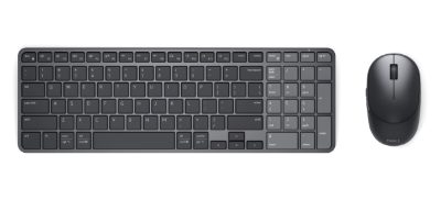 Dell Pro 7 Rechargeable Compact Keyboard and Mouse - KM746 - Lithuanian (QWERTY), Dell