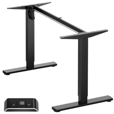 DESK FRAME MOTORISED/BLACK WDF221E-B ONKRON