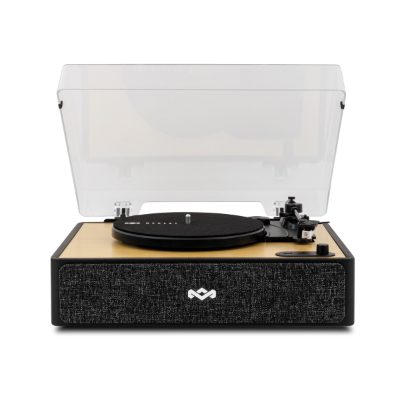 Marley Turntable with Built-In Stereo Speakers, Rise Up, Bluetooth In/Out