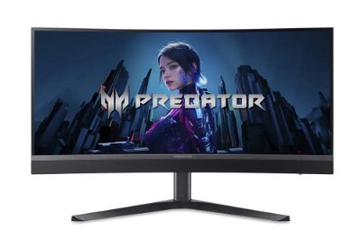 Predator X34 V3bmiiphuzx Series, 34 ", VA, 21:9, 180 Hz, 1 ms, 3440 x 1440 pixels, 600 cd/m², HDMI ports quantity 2, Black