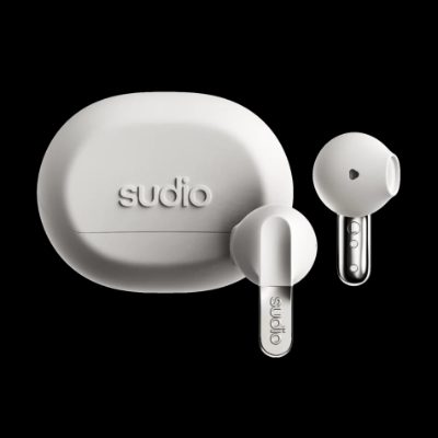 Sudio Earbuds, N3, Bluetooth, On-ear, Microphone, Milky White, Wireless