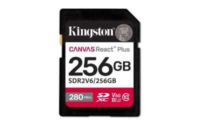 Canvas React Plus, 256 GB, SD, Flash memory class 10