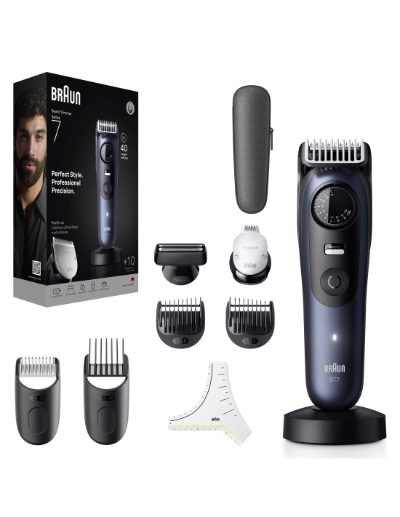 Braun Beard Trimmer, Series 7 BT7540, Cordless, Number of length steps 40
