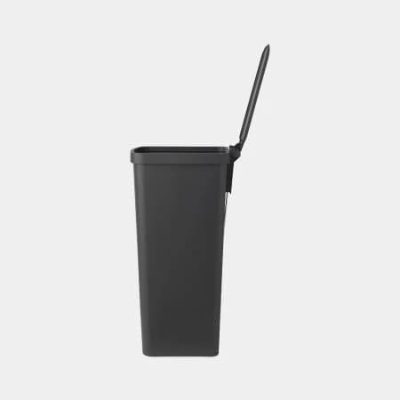 BRABANTIA atkritumu tvertne StepUp ar pedāli, 40l, dark grey