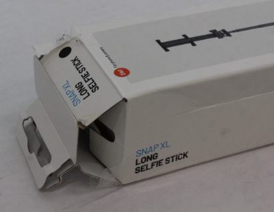 Fixed Selfie stick with tripod and wireless trigger, Snap XL, Bluetooth, Black, 113 cm, Aluminum alloy, 280 g