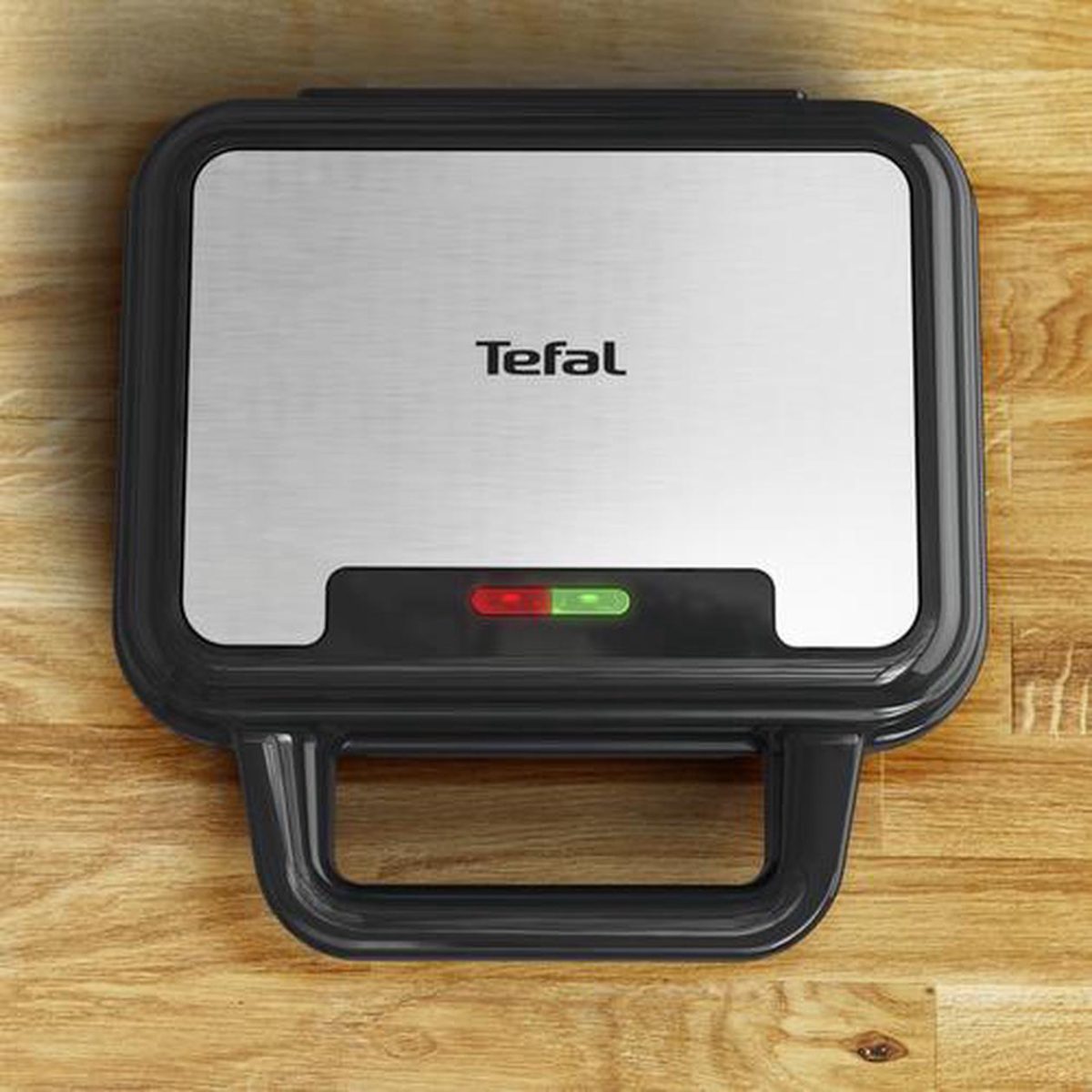 TEFAL sviestmaižu tosteris UltraCompact 3in1, melns/pelēks