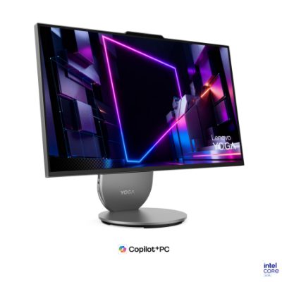 Yoga, 27IPH11, Desktop, AIO, 27 ", Intel Core Ultra 5, 325, 16 GB, Soldered LPDDR5X, 1000 GB, Intel Graphics, English, Windows 11 Home, Warranty 24 month(s)