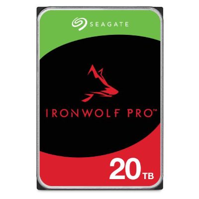 QNAP HDD, IronWolf Pro ST20000NT001, 600 RPM, 20000 GB