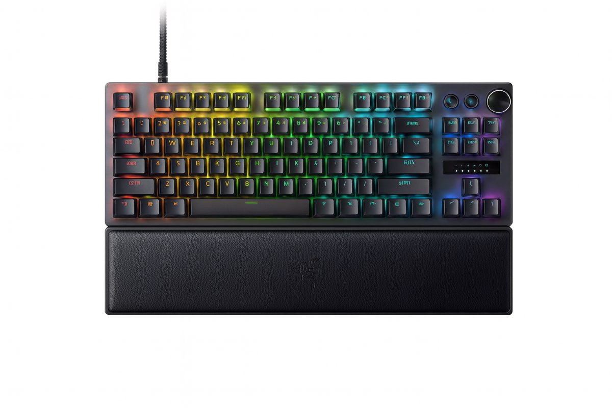 Razer Huntsman V3 Pro Tenkeyless 8KHz, Gaming keyboard, Wired, US, Razer Analog Optical Switch Gen-2, Black